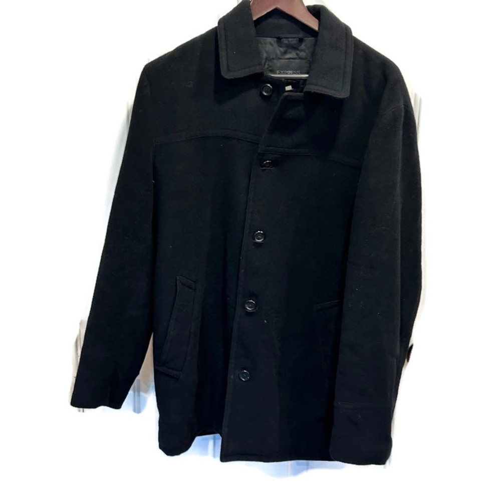 Express Black Men's Coat